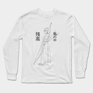 Balance during the storm. Long Sleeve T-Shirt